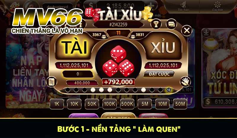 làm quen với nền tảng