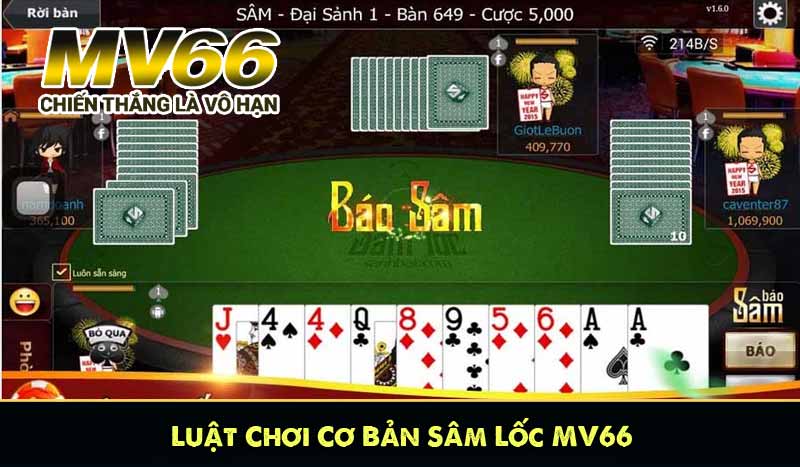 Luật Chơi Cơ Bản Sâm Lốc MV66